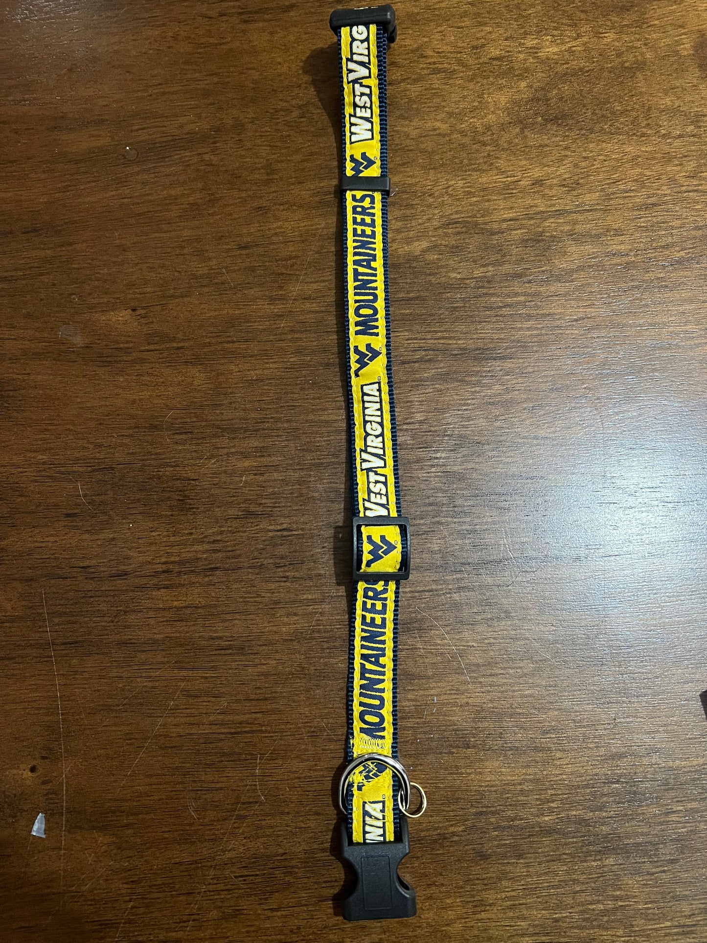 West Virginia Mountaineers NCAA Dog Collar, Large