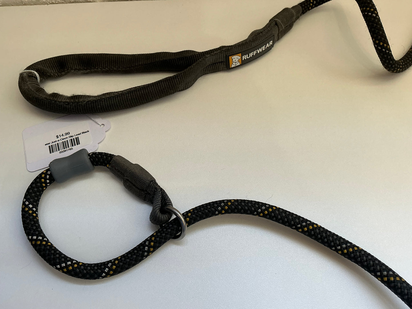 Ruffwear Just-a-Cinch Slip Lead Black