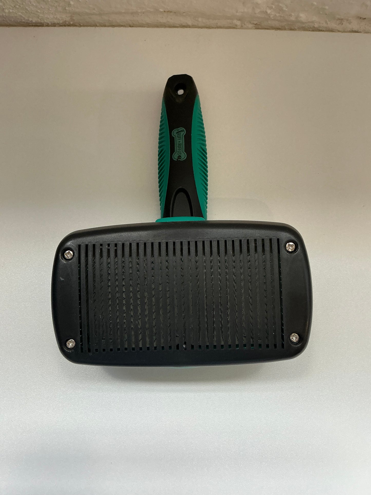 Ruff N Rufus Self Cleaning Slicker Brush