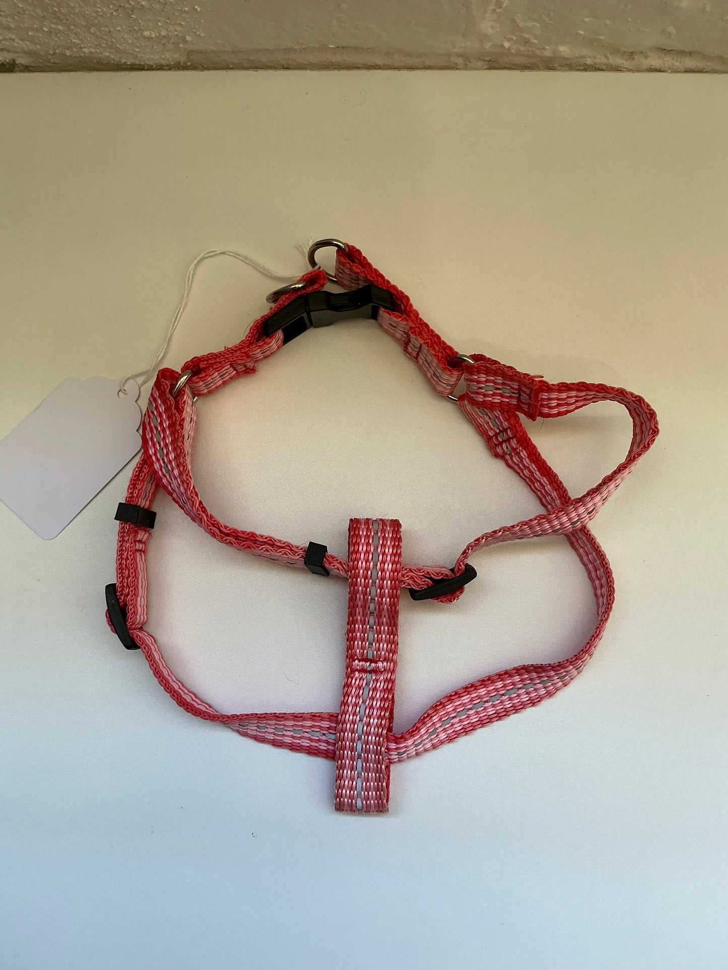 Greenbriar Kennel Club Red, White, Grey Nylon Harness Medium
