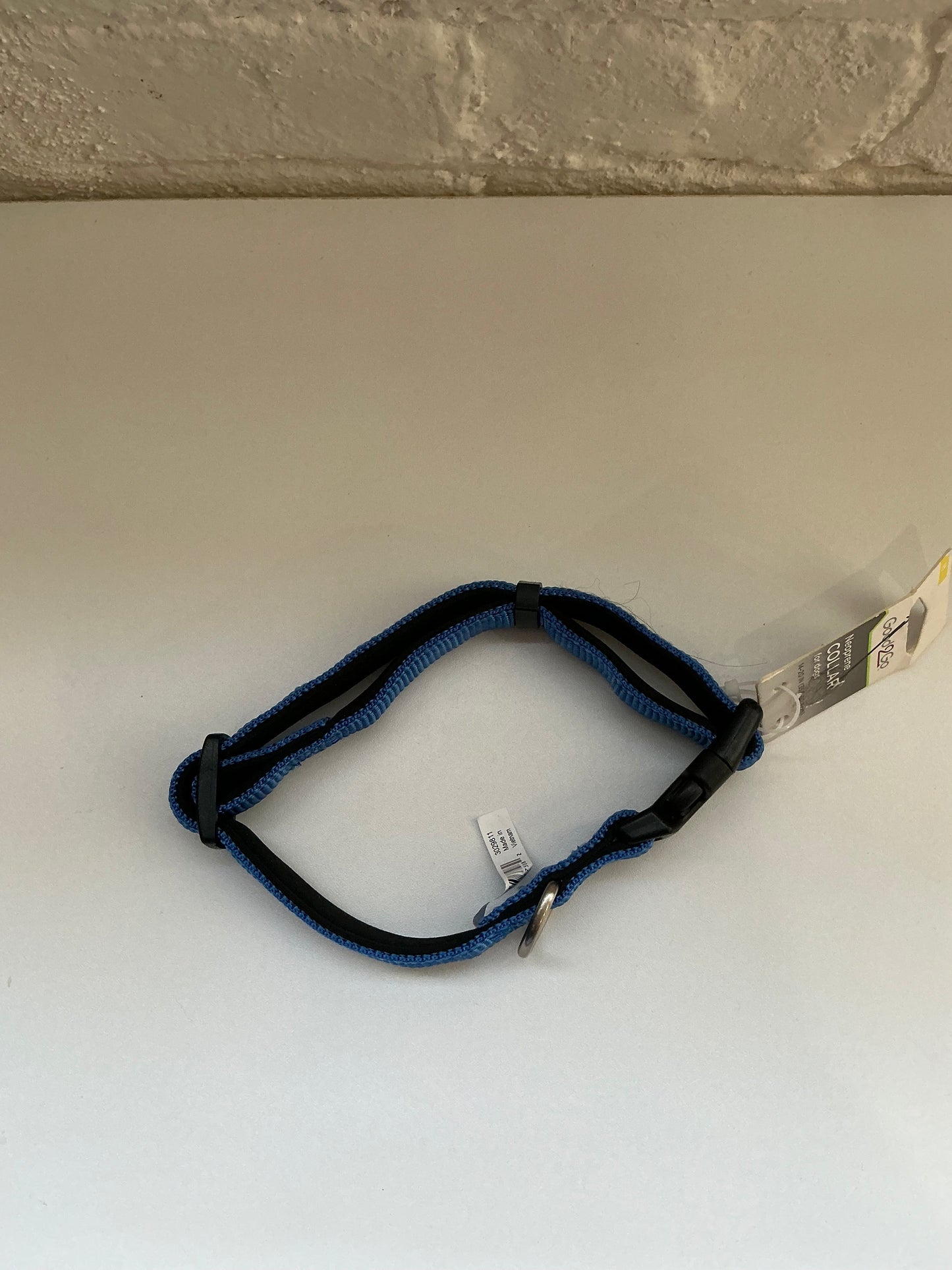 Good2GO Blue Neoprene Pet Collar Size Medium 14-20”