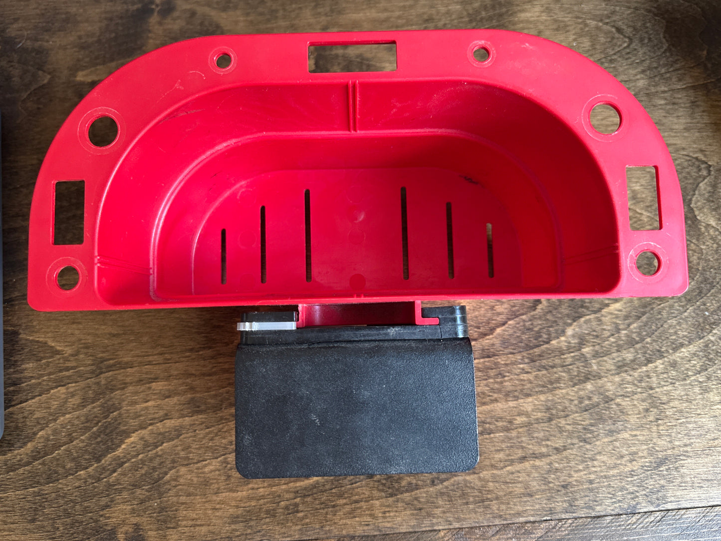 Kennel Gear, Supply Caddy with Small Table Mount - Red
