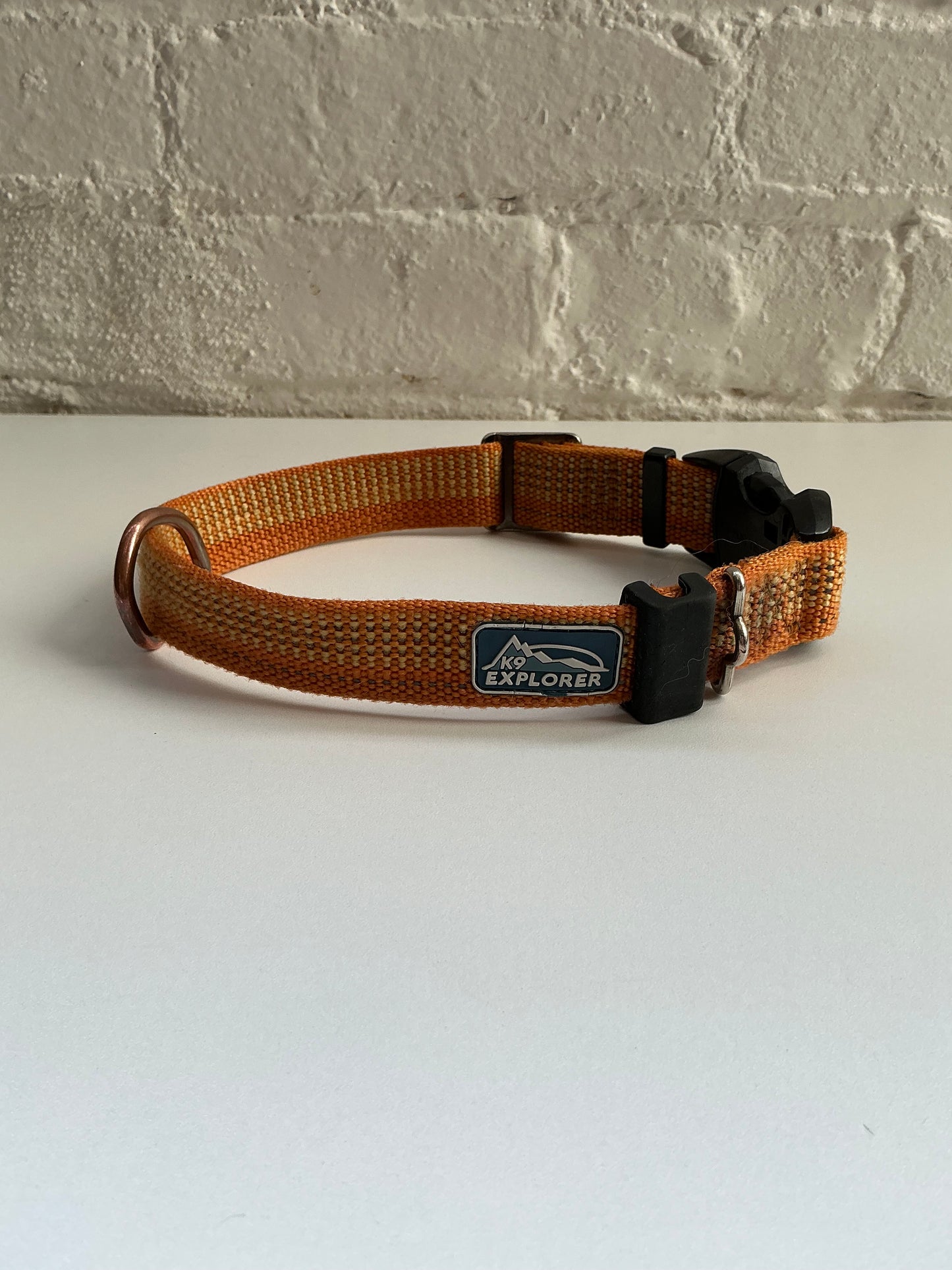 Orange K9 Explorer 19” Adjustable Pet Collar