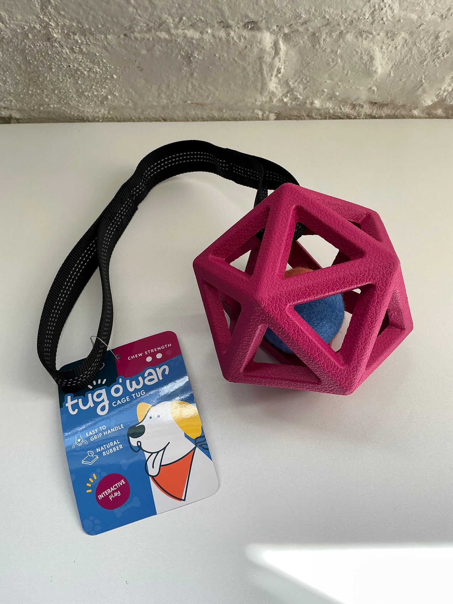 Tug O War Cage Tug Dog Toy