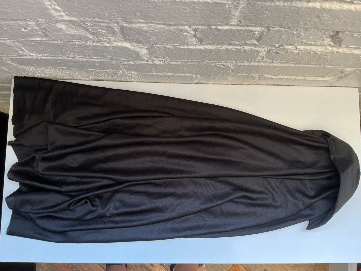 Black Halloween Cape Vampire Costume up to 14" neck
