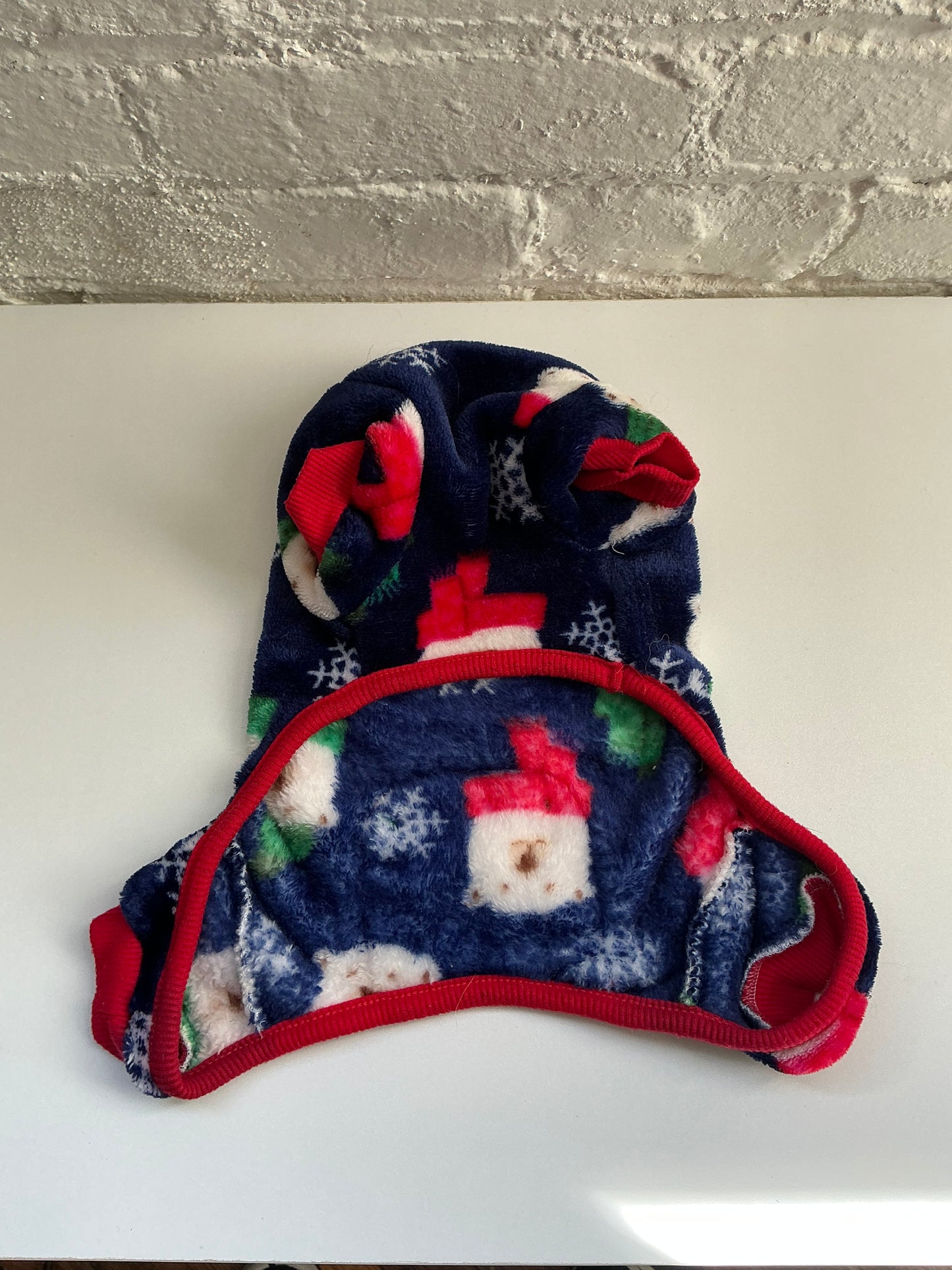 Christmas Polar Bear Fleece Jammies Small