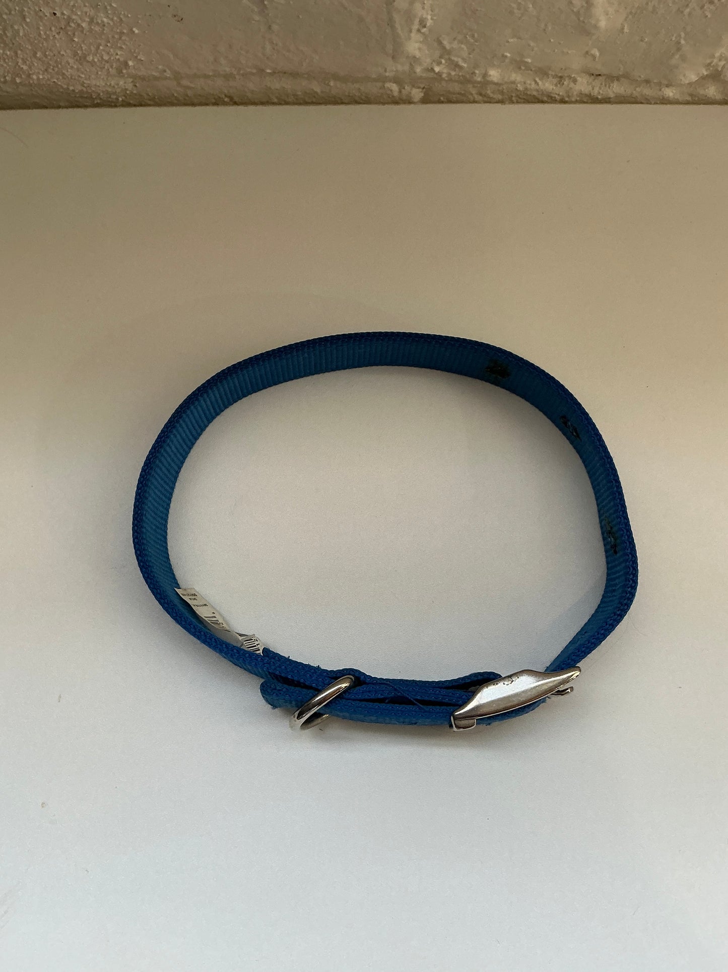 Blue Heavy Duty Nylon Large Adjustable Pet Collar