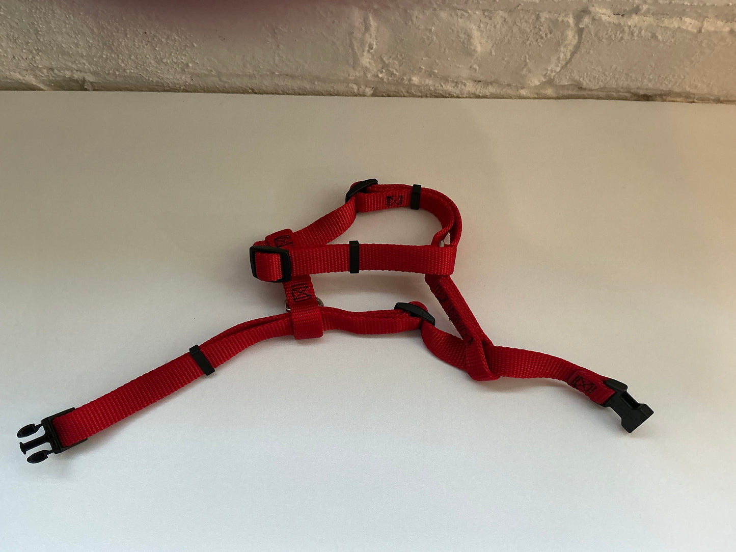 Red Adjustable Pet Harness Size Small