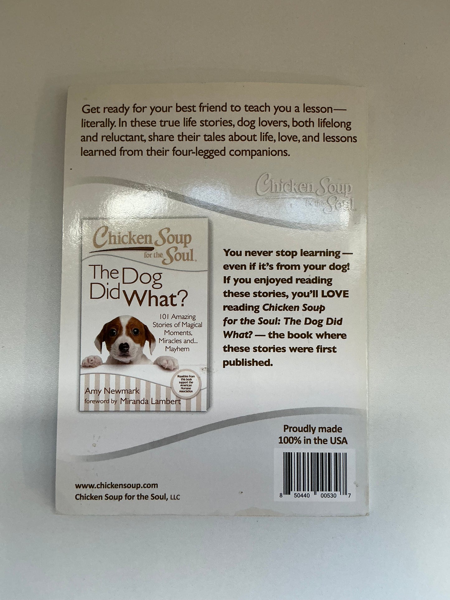 “Life Lessons from the Dog” By Amy Newmark