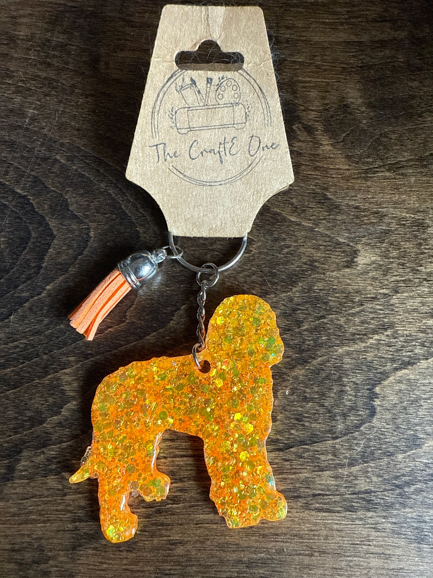 Glitter Breed Keychain (Various Breeds/Colors)
