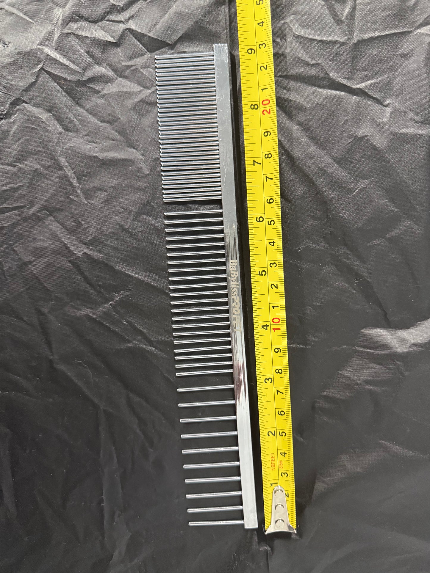 BaBylissPRO 9” Multi-Tooth Pet Finishing Comb