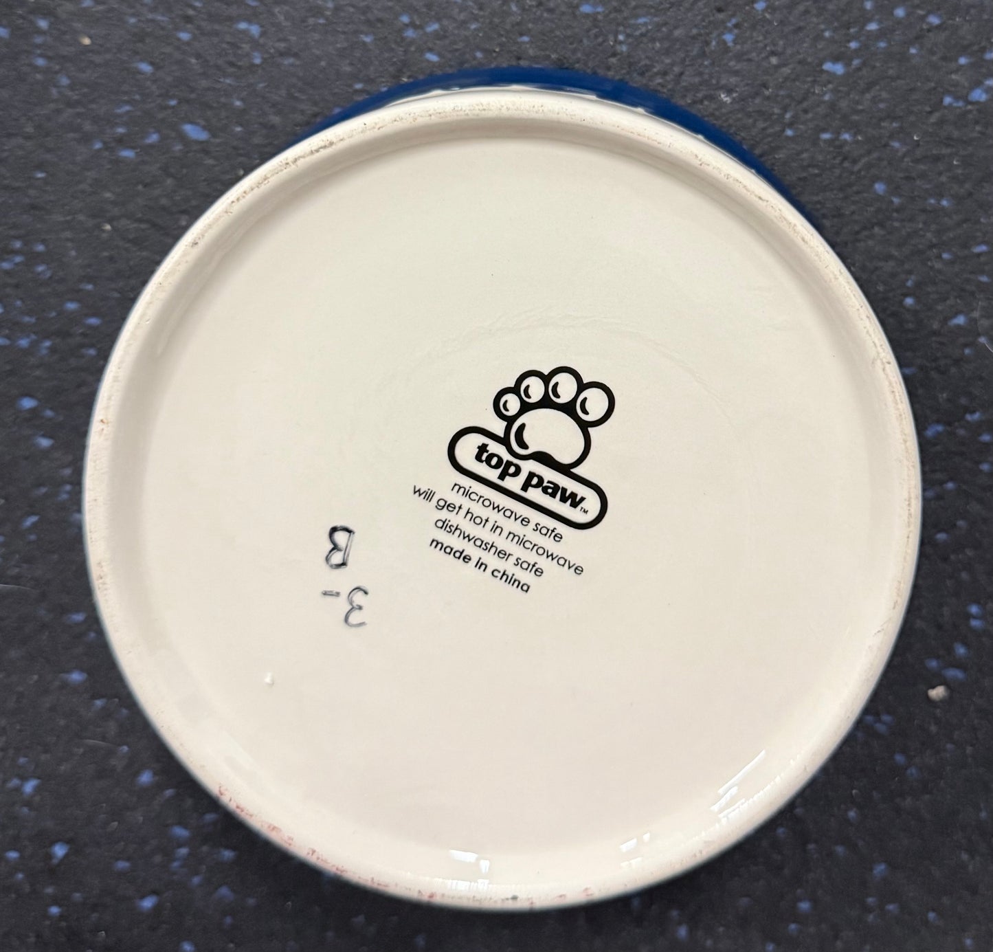 VINTAGE Top Paw "Hungry" Bowl- 2 Cup