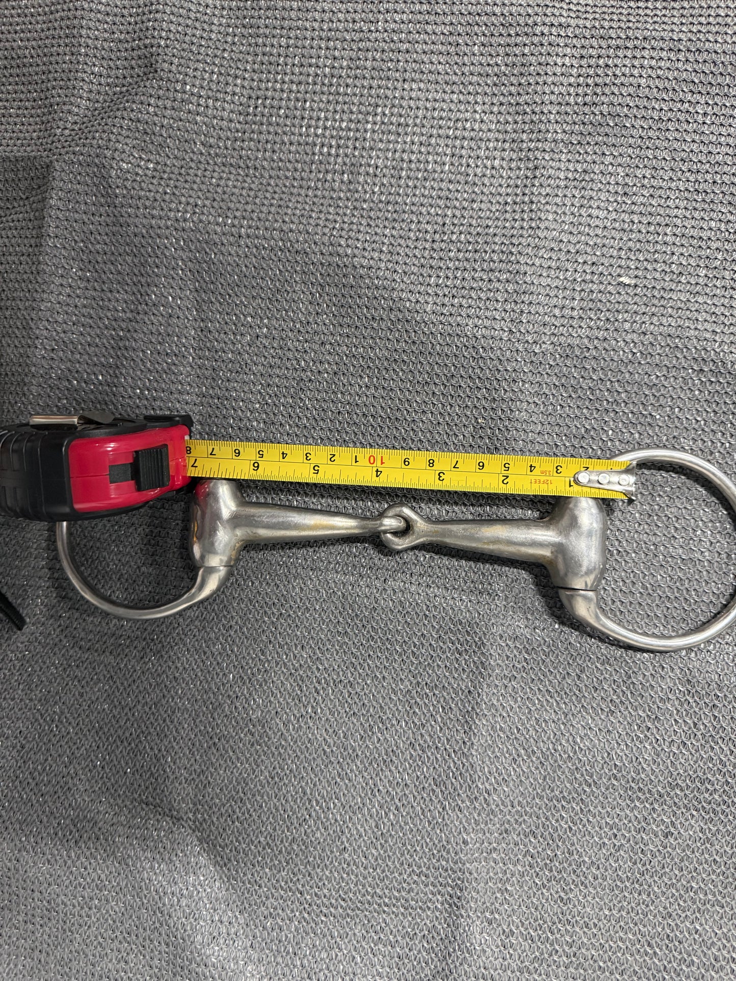 Horse Size Jointed Eggbutt Snaffle Bit
