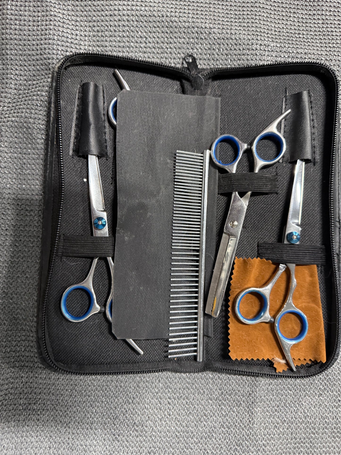 5 Piece Beginner Dog Grooming Shear Set