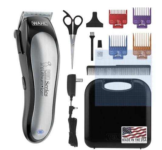 Wahl USA Lithium Ion Pro Series Cordless Animal Clippers