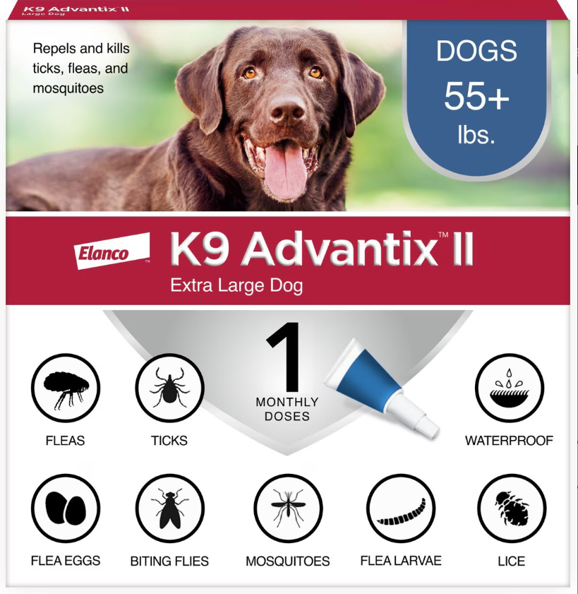 K9 Advantix II -Extra Large Dog