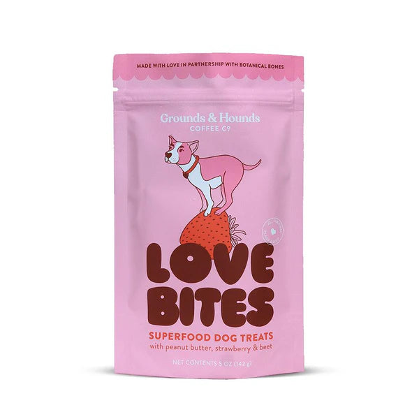 Grounds & Hounds Love Bites Dog Treats