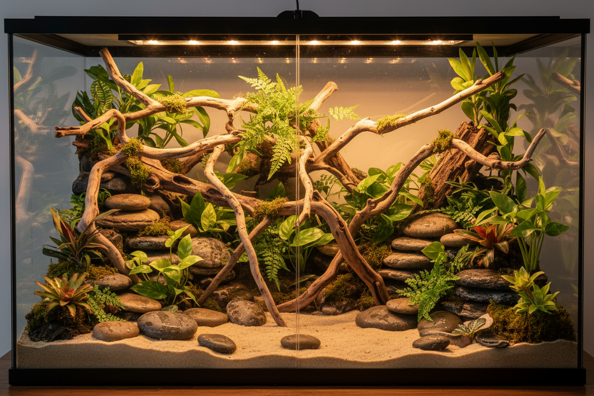 Reptile Decor & Substrate