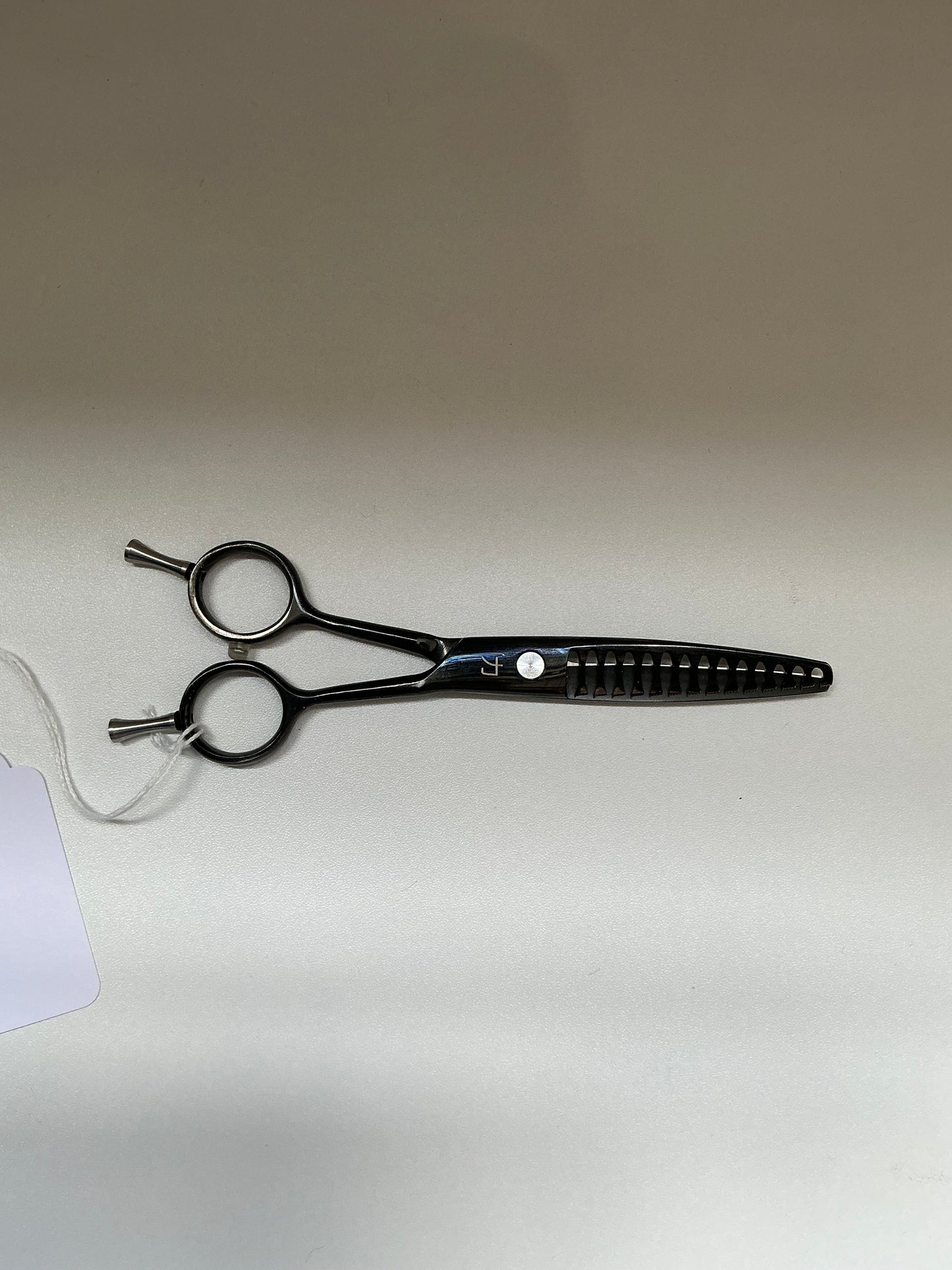 6" CR51 Black 14 Tooth Chunker Texturizing Pet Grooming Shear from Shears Direct