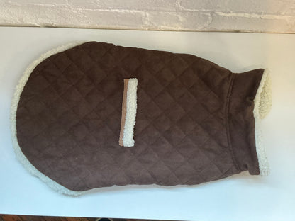 Brown Lightweight Pet Coat Size Large