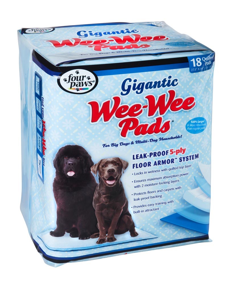 Four Paws Four Paws Wee-Wee Gigantic Dog Pee Pads 18 ct, 27.5 in X 44 in