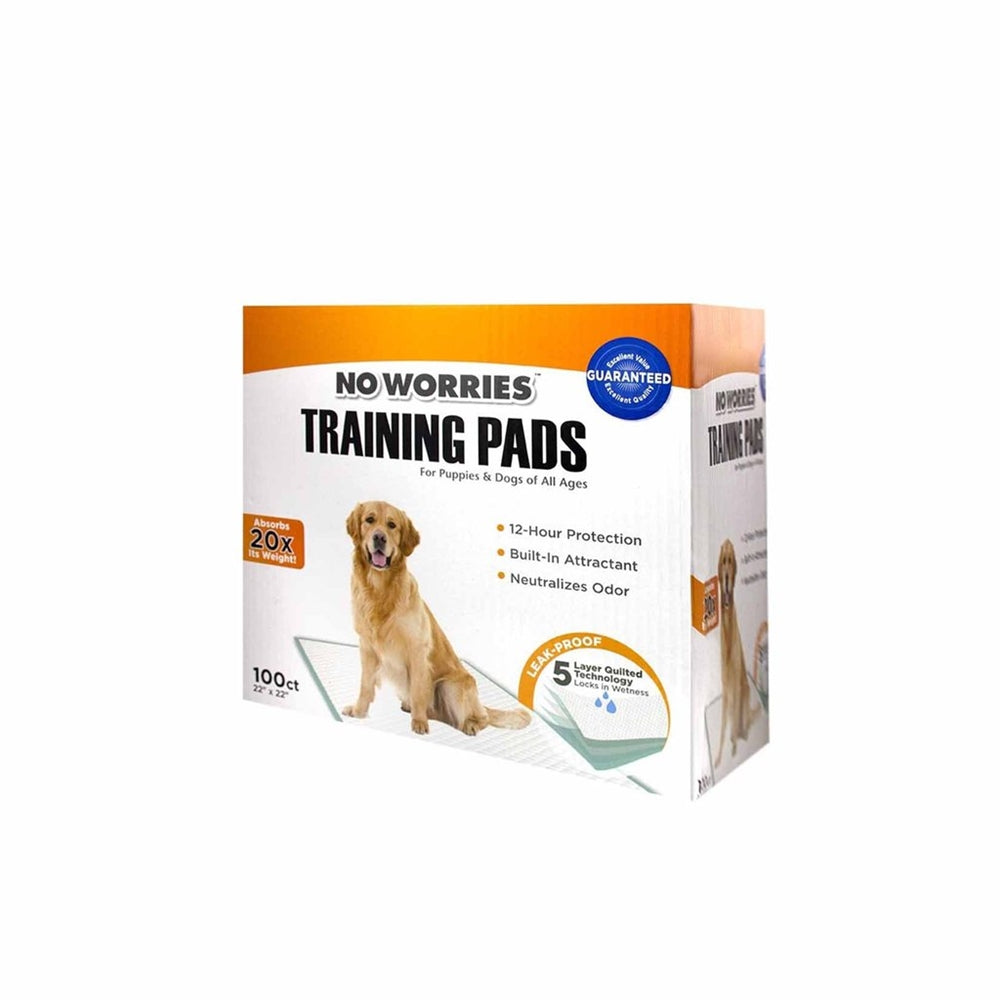 Four Paws No Worries 12-Hour Dog Training Pads 100 Count 22 inx22 in