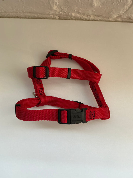 Red Adjustable Pet Harness Size Small