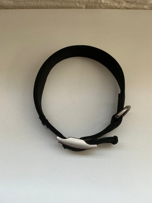 Black Heavy Duty Nylon Pet Collar 20”