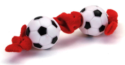 Lil Pals Plush and Vinyl Soccer ball Tug Toy 8 in