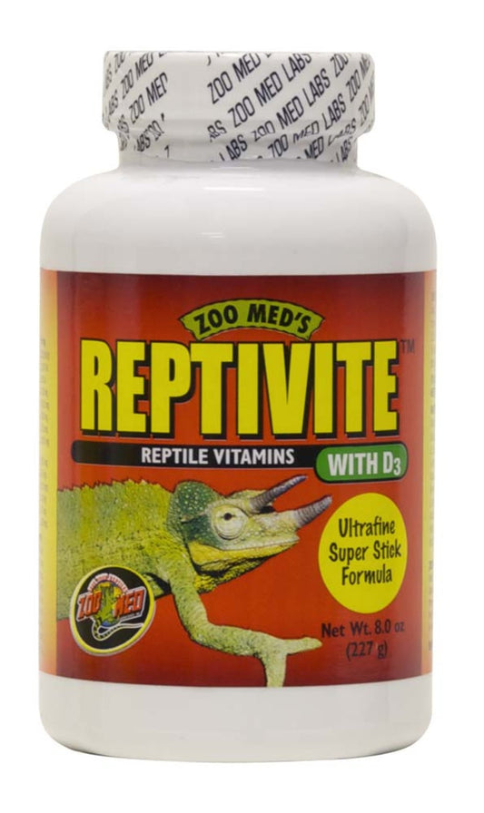 Zoo Med ReptiVite with D3 Reptile Vitamin 8 oz