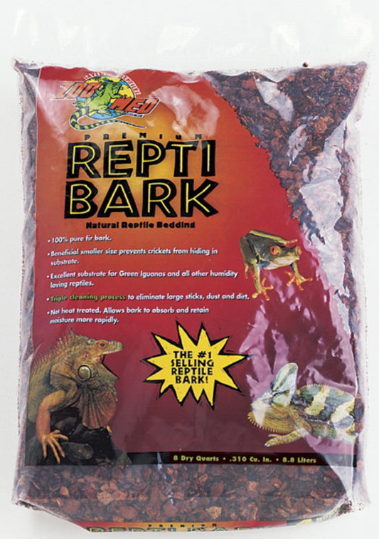 Zoo Med Premium ReptiBark Bedding Substrate 8 qt