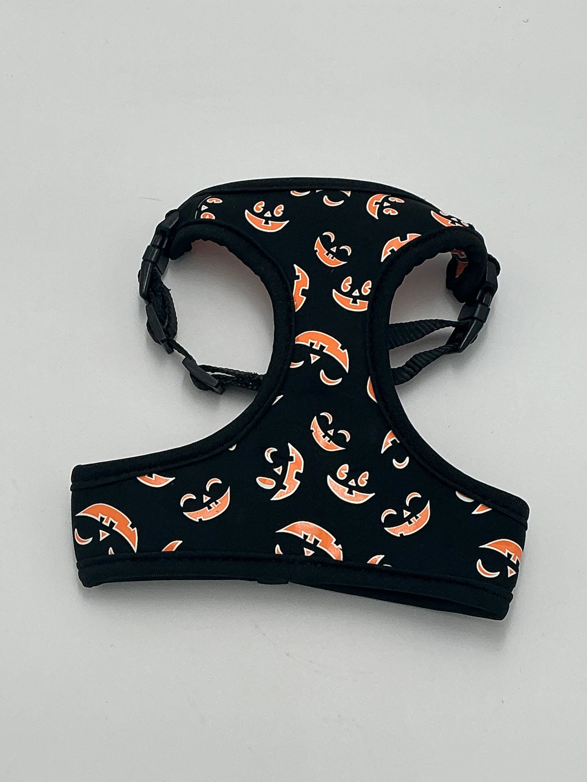 Halloween Pumpkin Jack-O'-Lantern Reverisble Pet Harness Indiana Pet Supply
