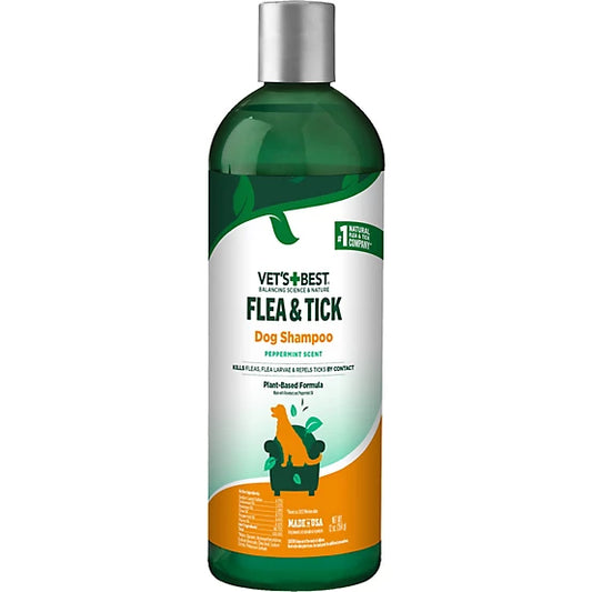 Vet's Best Flea & Tick Shampoo 12oz