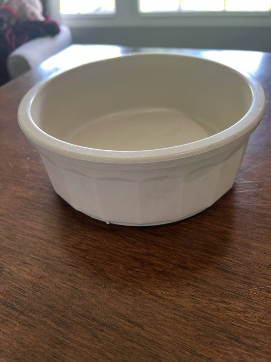 White Crock Heavy Duty Dog Bowl -Large