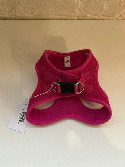 Voyager Pink Mesh Step-in Harness Size Medium