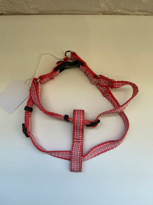 Greenbriar Kennel Club Red, White, Grey Nylon Harness Medium