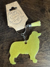Glitter Breed Keychain (Various Breeds/Colors)