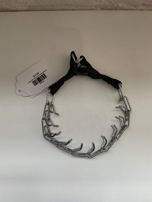 Prong Collar w/ Nylon and Locking Buckle 16”
