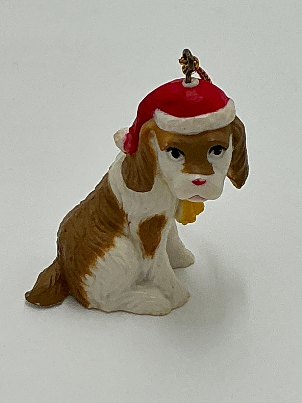 Christmas Dog Ornament in Santa Hat Indiana Pet Supply