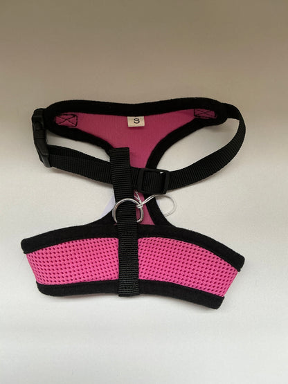 Pink Mesh Dog Harness - Small