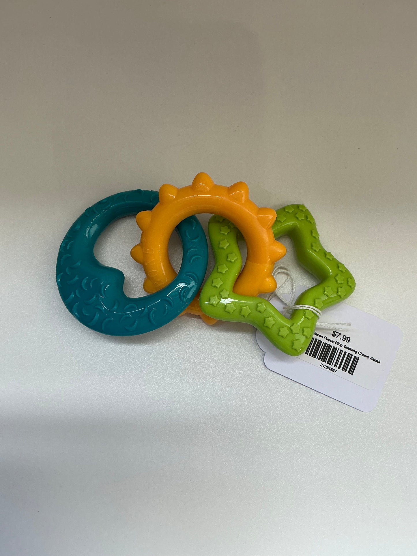 Nylabone Bacon Puppy Ring Teething Chews -Small