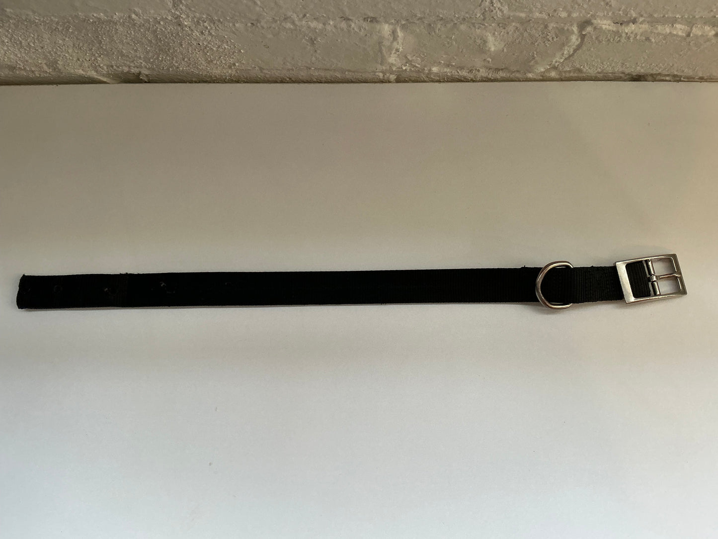 Black Heavy Duty Nylon Pet Collar 20”