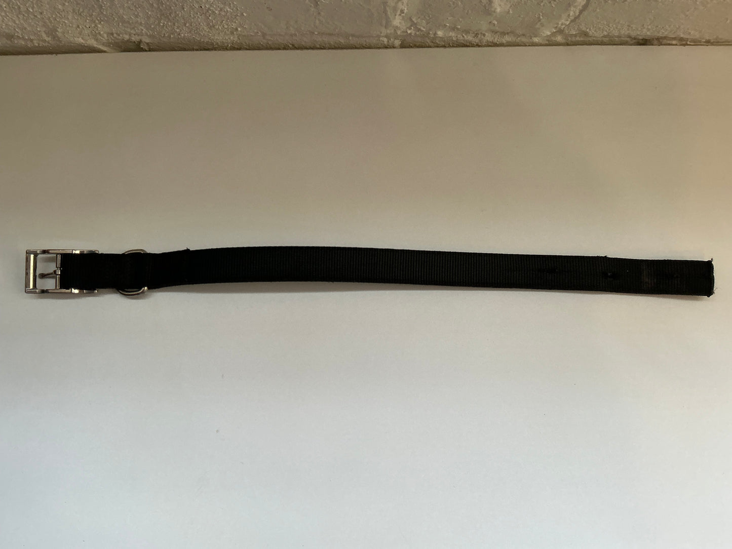 Black Heavy Duty Nylon Pet Collar 20”