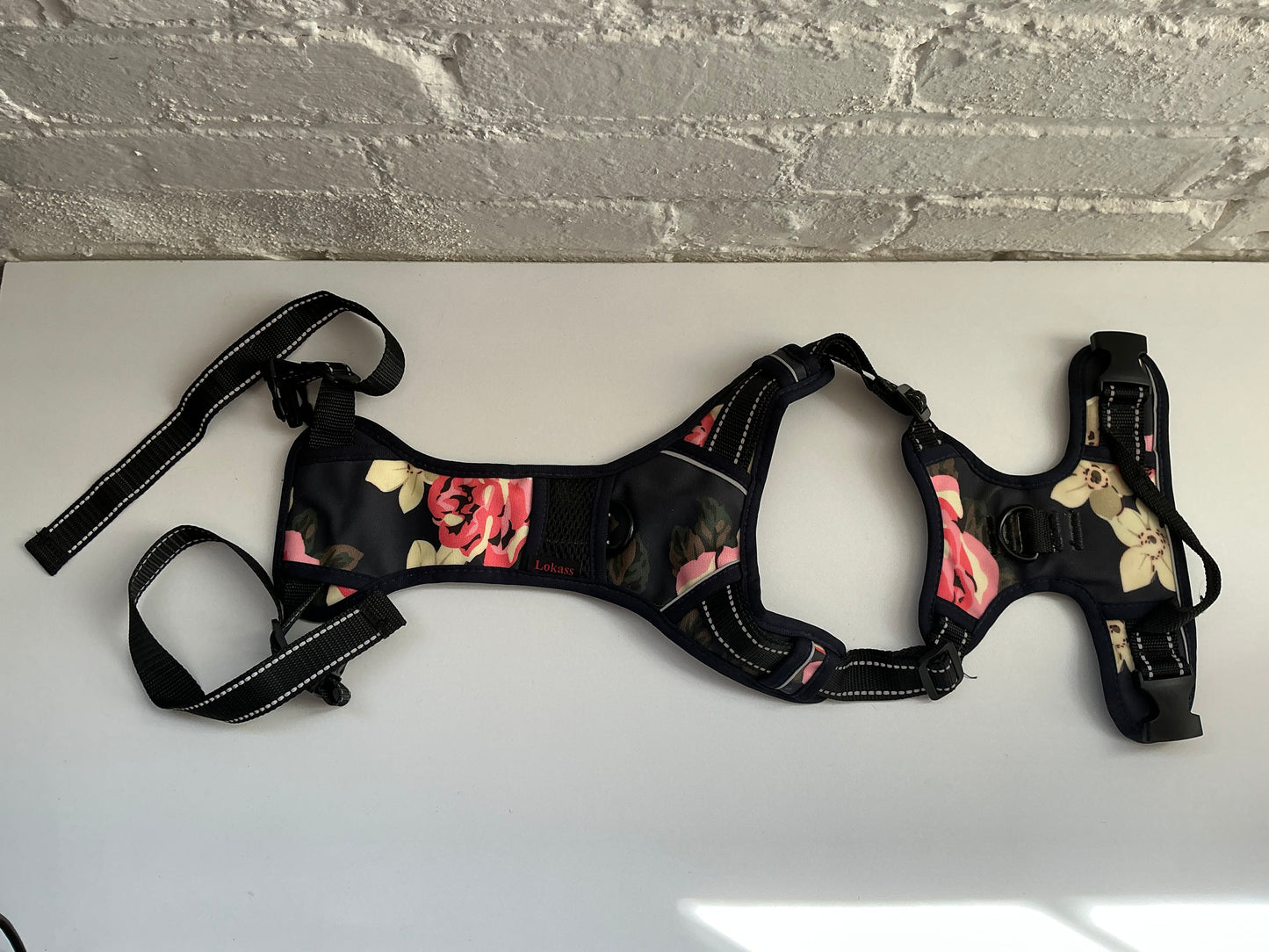 Lokass Floral 2 Point Harness XL