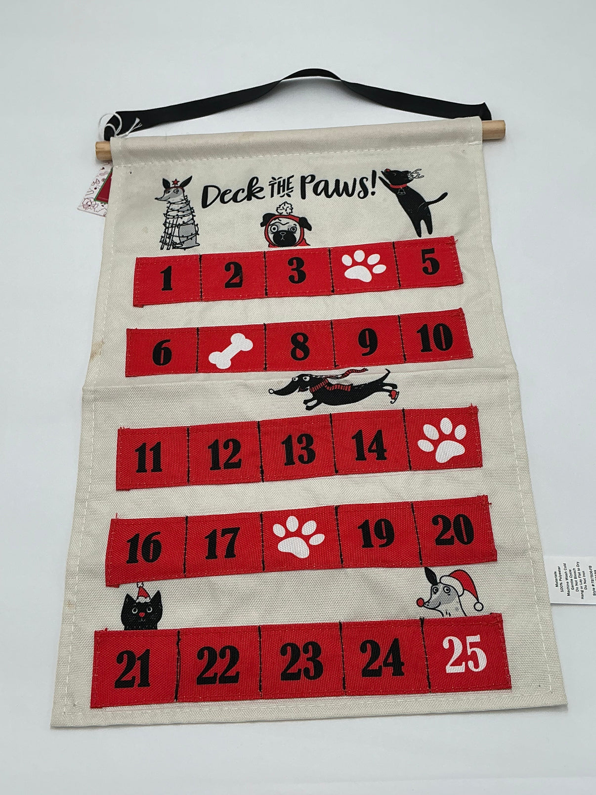 Deck the Paws! Pet Christmas Advent Calendar Indiana Pet Supply