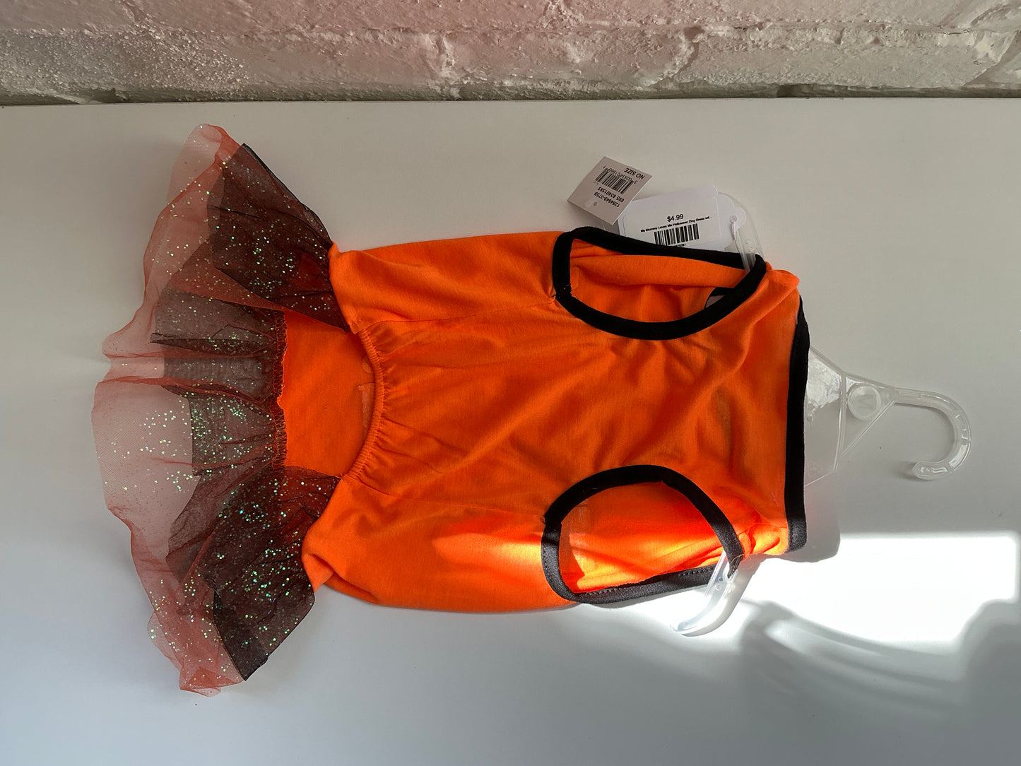 My Mummy Loves Me Halloween Dog Dress with TuTu Size M