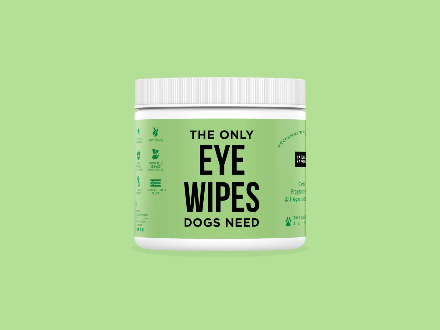 The Only Eye Wipes Dogs Need