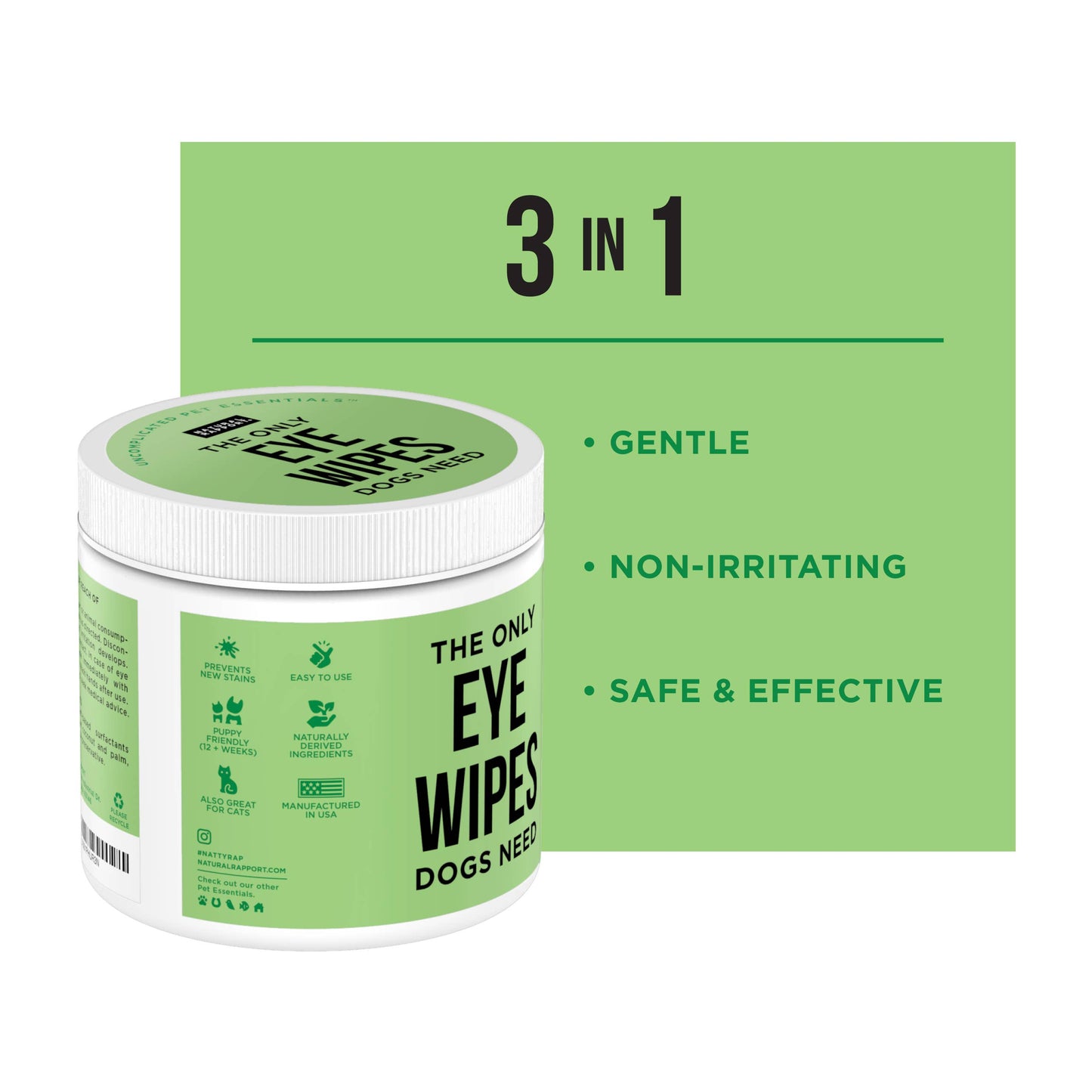 The Only Eye Wipes Dogs Need