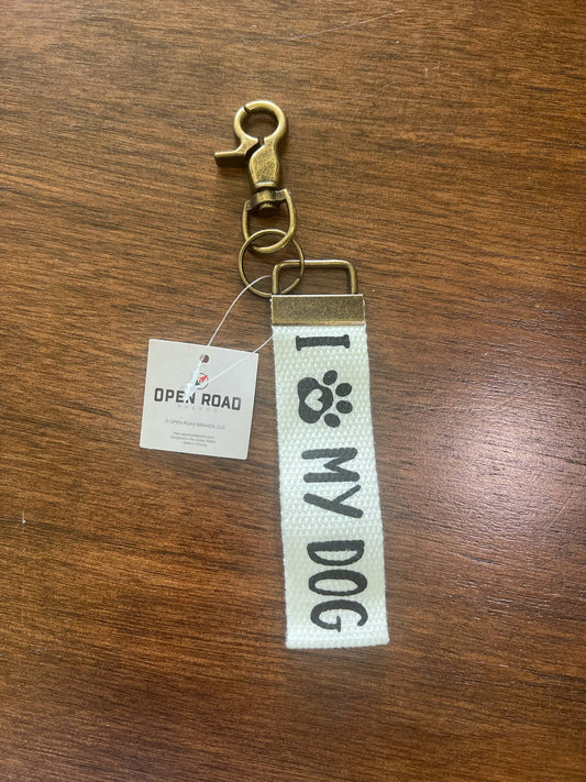 I love My Dog Keychain