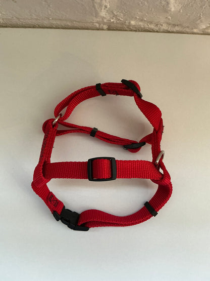 Red Adjustable Pet Harness Size Small